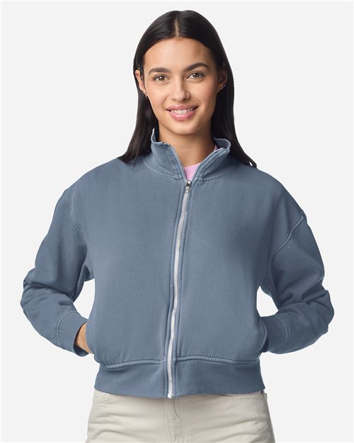 Women's Garment-Dyed Full-Zip Jacket - 16617