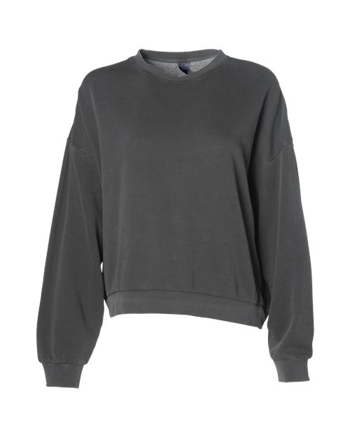 Women's California Wave Wash Sunday Crewneck Sweatshirt - 16944