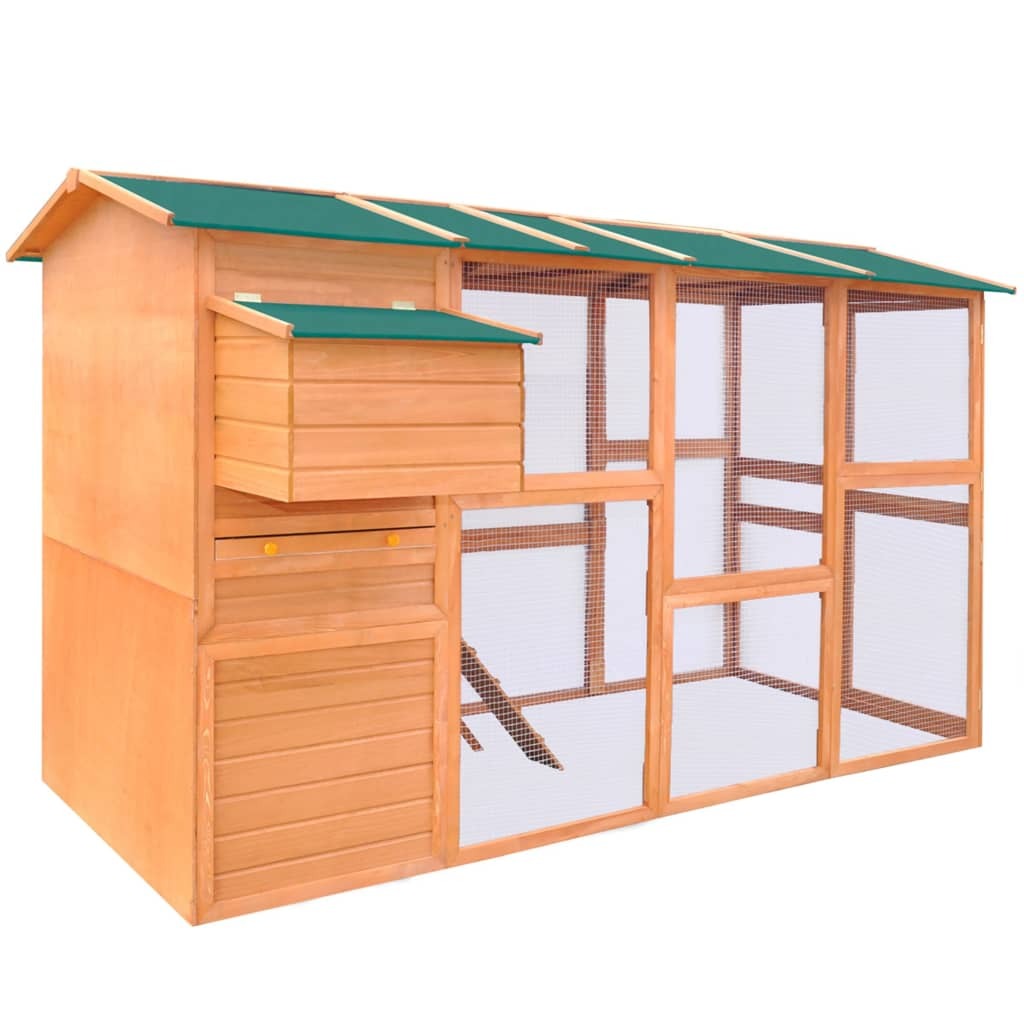 Chicken Coop Wood 116"x64.2"x67