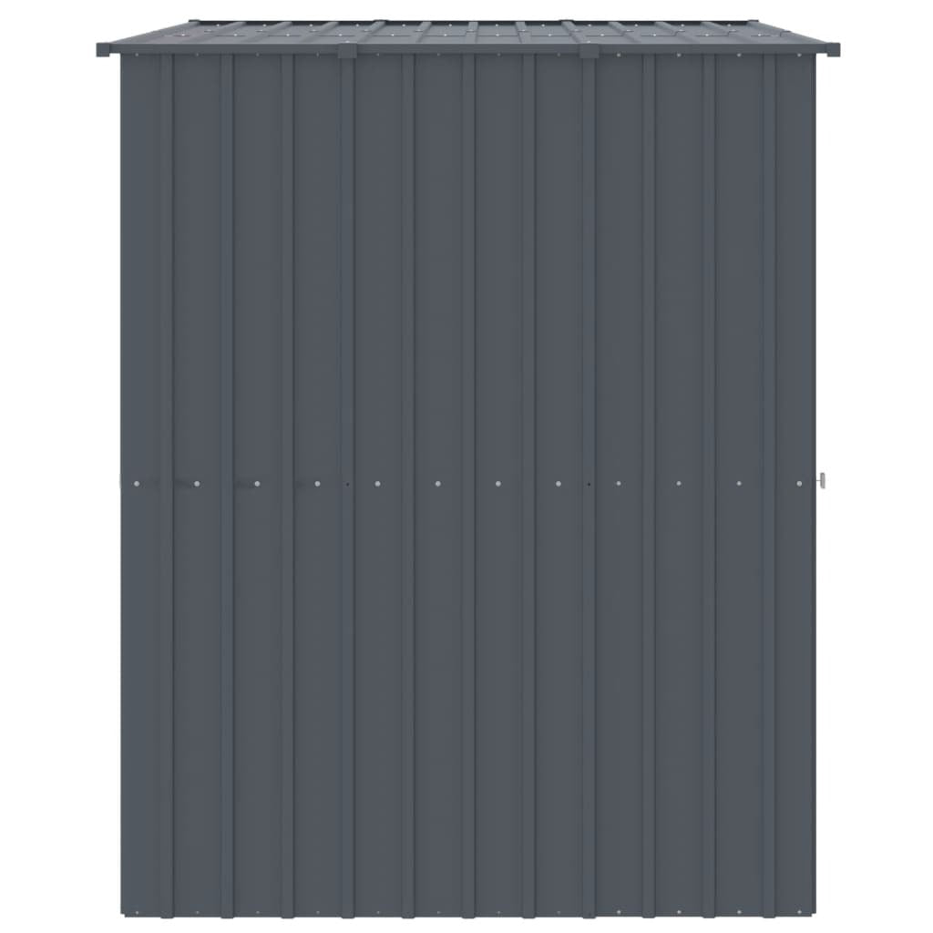 Dog House with Roof Anthracite 84.3"x60.2"x71.3" Galvanized Steel