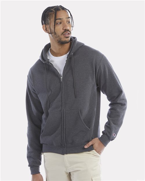 Unisex Powerblend® Full-Zip Hooded Sweatshirt - 1756