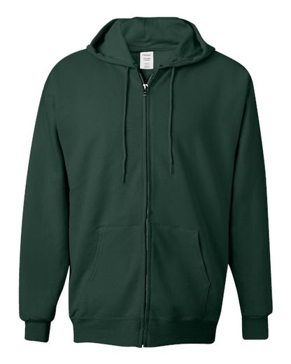 Unisex Ultimate Cotton® Full-Zip Hooded Sweatshirt - 356