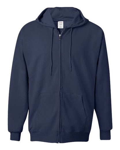 Unisex Ultimate Cotton® Full-Zip Hooded Sweatshirt - 356