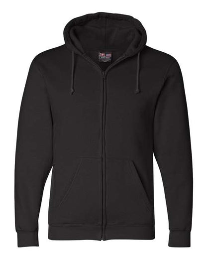Unisex USA-Made Full-Zip Hooded Sweatshirt - 382