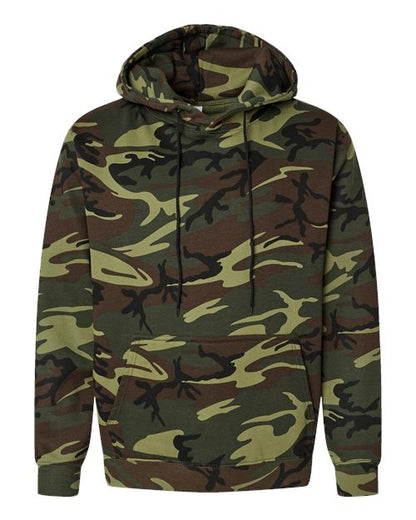 Unisex Camo Fleece Hoodie Sweatshirt - 394