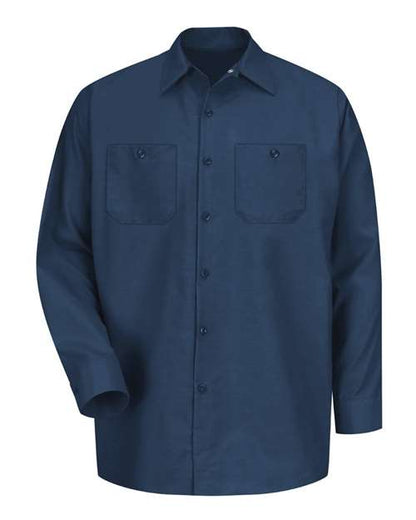 Men's Industrial Long Sleeve Work Shirt - 708
