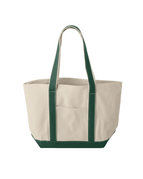 Windward Large Cotton Canvas Classic Resort Tote - 2242