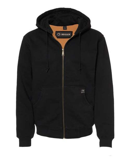 Men's Crossfire Heavyweight Power Fleece Hooded Jacket with Thermal Lining - 1050