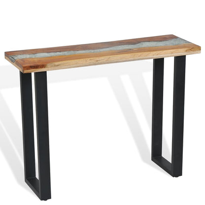 Console Table Teak 39.4"x13.8"x29.5