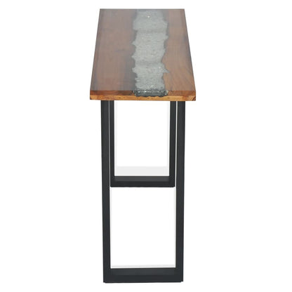 Console Table Teak 39.4"x13.8"x29.5