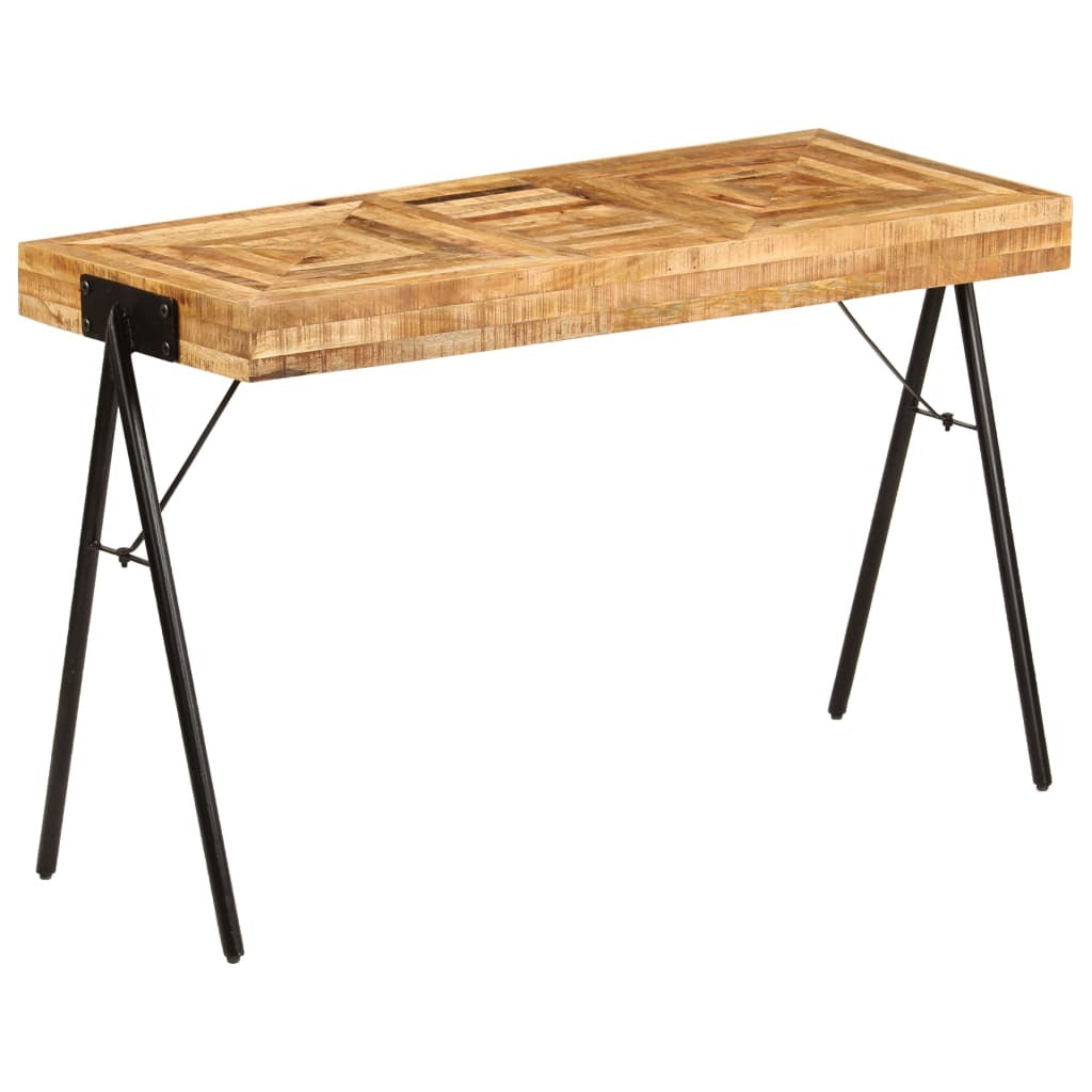 Writing Table Solid Mango Wood 46.5"x19.7"x29.5