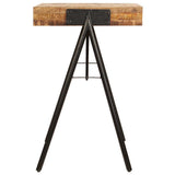 Writing Table Solid Mango Wood 46.5"x19.7"x29.5