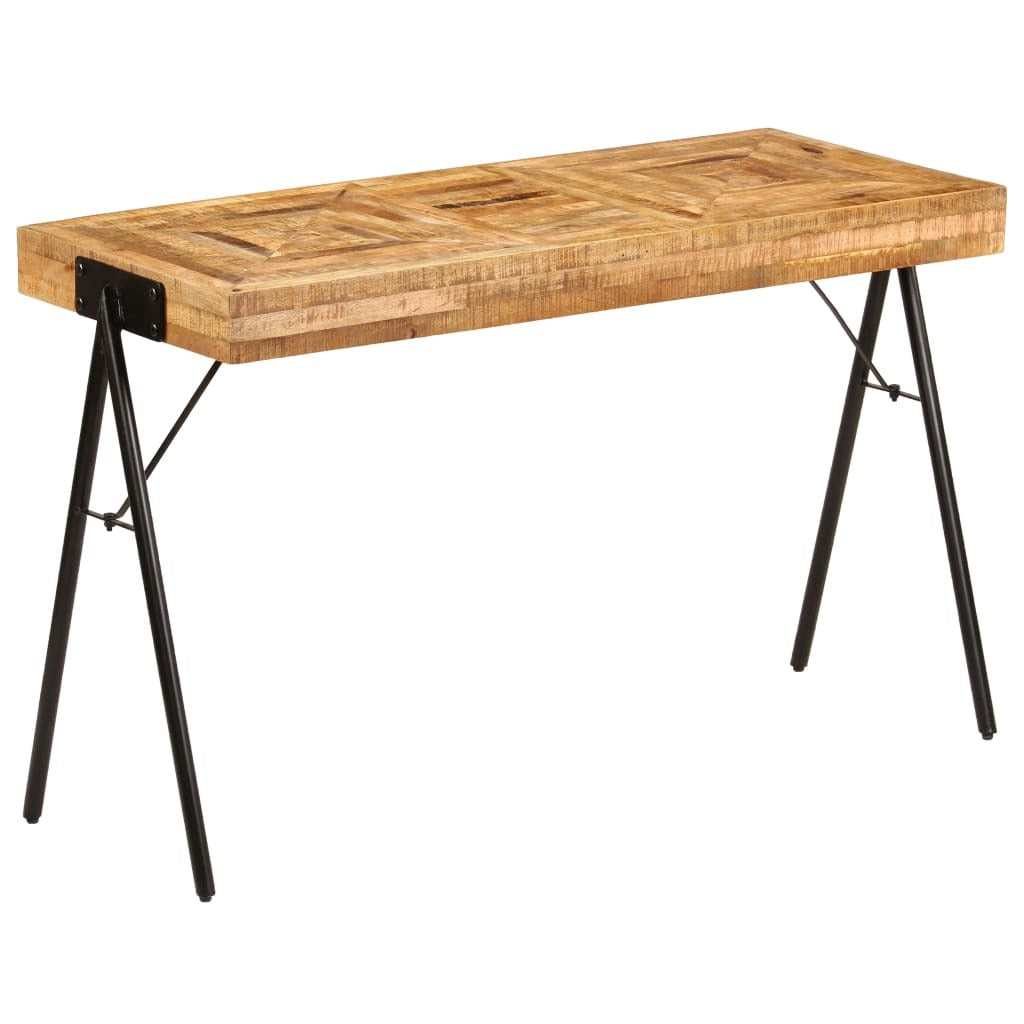 Writing Table Solid Mango Wood 46.5"x19.7"x29.5