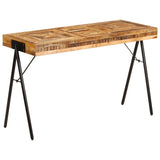 Writing Table Solid Mango Wood 46.5"x19.7"x29.5