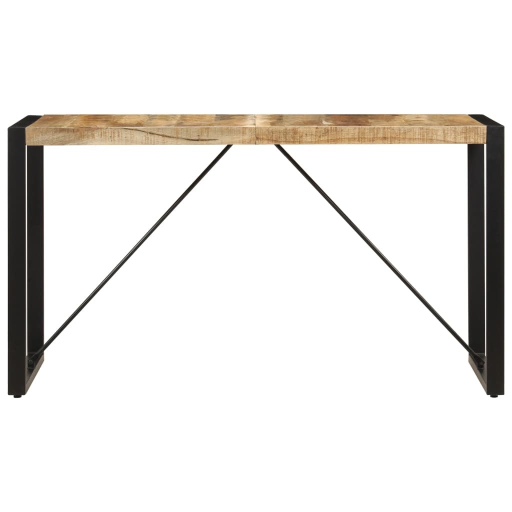 Dining Table 55.1"x27.6"x29.5" Solid Mango Wood