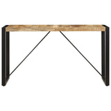 Dining Table 55.1"x27.6"x29.5" Solid Mango Wood