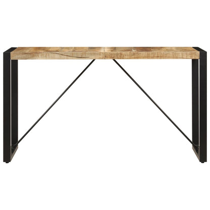 Dining Table 55.1"x27.6"x29.5" Solid Mango Wood