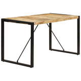 Dining Table 55.1"x27.6"x29.5" Solid Mango Wood