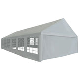 Party Tent PE 19.7'x39.4'Gray