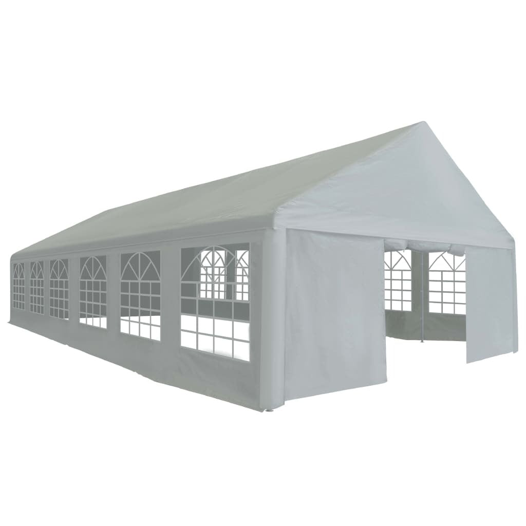 Party Tent PE 19.7'x39.4'Gray
