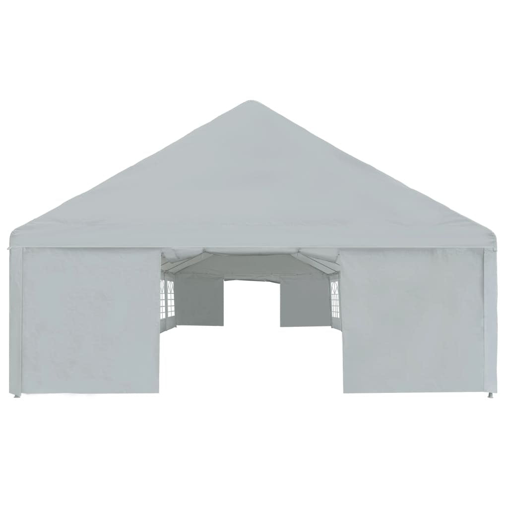Party Tent PE 19.7'x39.4'Gray