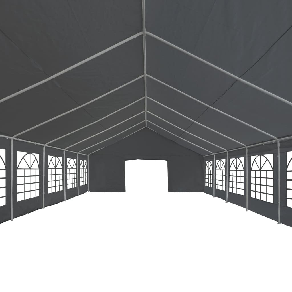Party Tent PE 19.7'x39.4'Gray