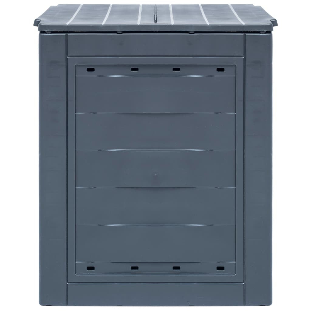 Garden Composters 3 pcs Gray 23.6"x23.6"x28.7" 206.1 gal