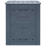 Garden Composters 3 pcs Gray 23.6"x23.6"x28.7" 206.1 gal