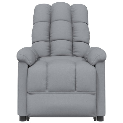 Recliner Light Gray Fabric