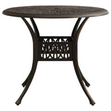 5 Piece Bistro Set Cast Aluminum Bronze