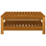 10 Piece Patio Lounge Set with Cushion Solid Acacia Wood