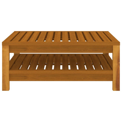 8 Piece Patio Lounge Set with Cushion Solid Acacia Wood