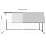 Outdoor Chicken Cage 9.8'x13.1'x6.6'Galvanized Steel