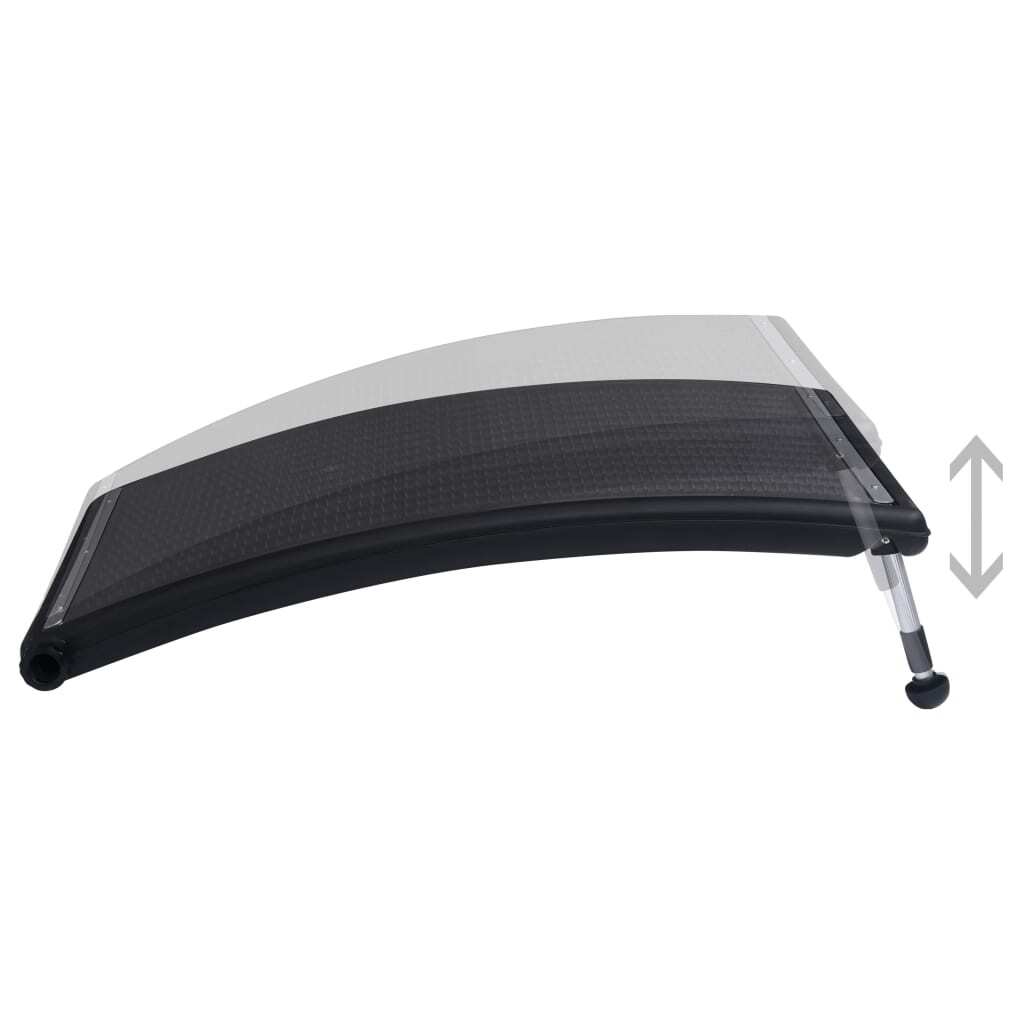 Curved Pool Solar Heating Panels 3 pcs 43.3"x25.6
