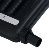 Curved Pool Solar Heating Panels 3 pcs 43.3"x25.6