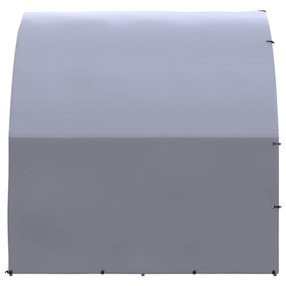 Outdoor Chicken Coop 9.8'x78.7'x6.6'Galvanized Steel