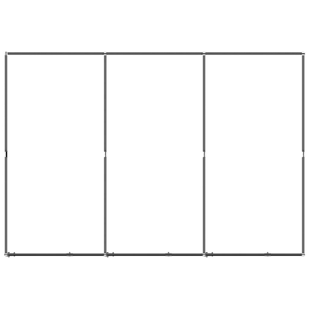 Outdoor Dog Kennel Steel 59.5 ft²