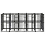Outdoor Dog Kennel Steel 99.2 ft²