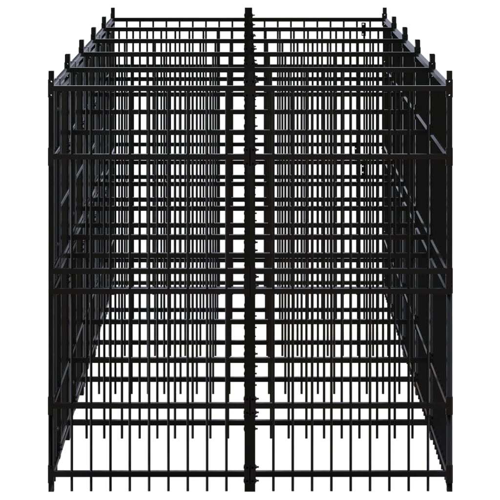 Outdoor Dog Kennel Steel 99.2 ft²