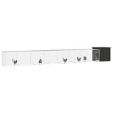 Chicken Cage Anthracite 315"x35.8"x39.4" Galvanized Steel