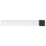 Chicken Cage Anthracite 315"x35.8"x39.4" Galvanized Steel