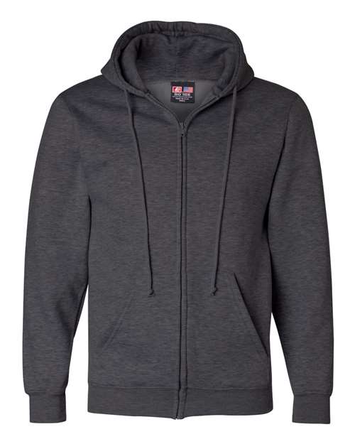Unisex USA-Made Full-Zip Hooded Sweatshirt - 382