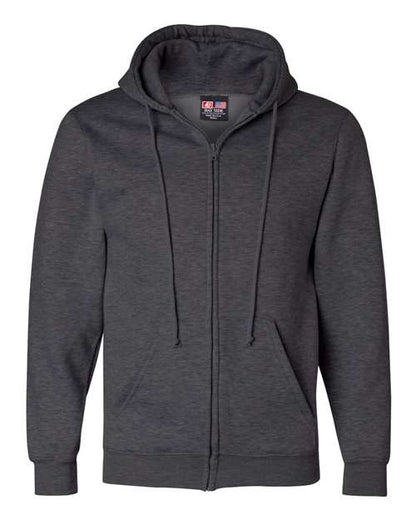Unisex USA-Made Full-Zip Hooded Sweatshirt - 382