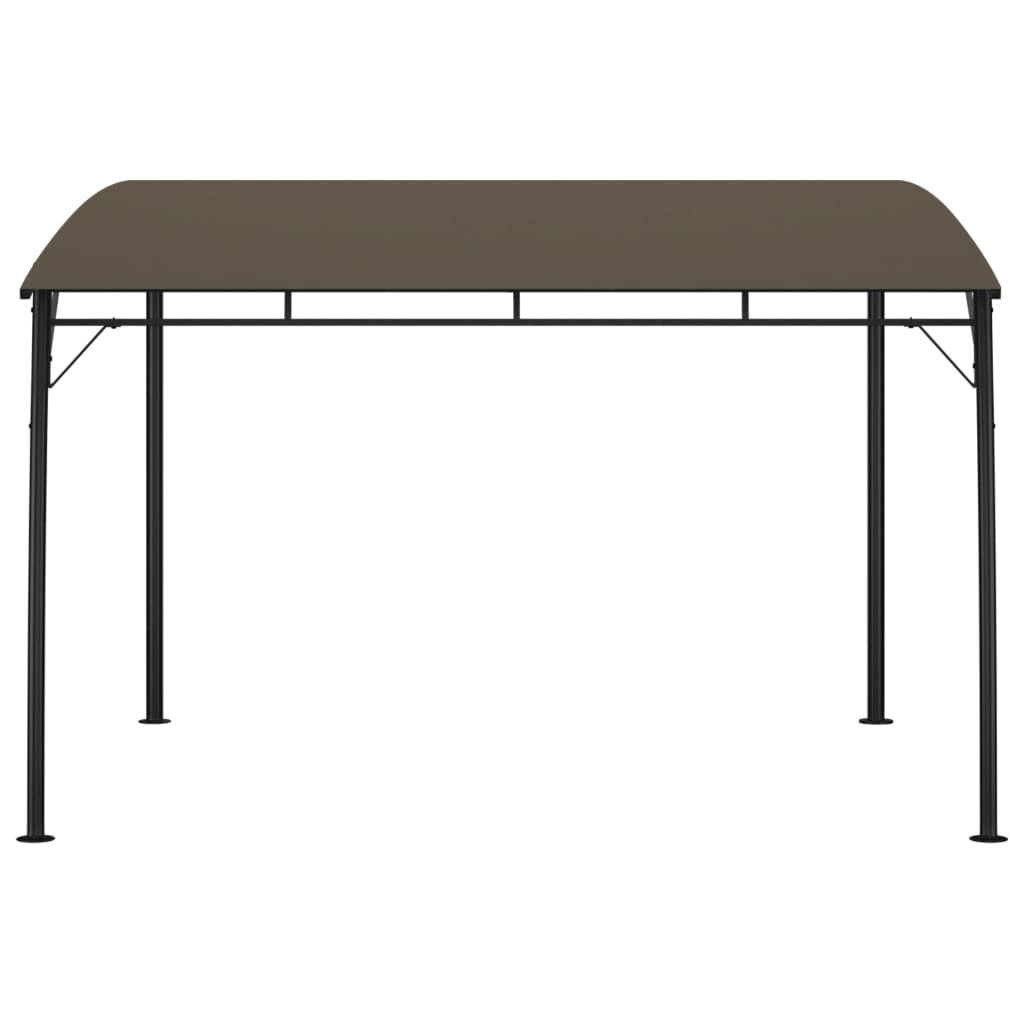 Garden Sunshade Awning 9.8'x9.8'x8.4'Taupe