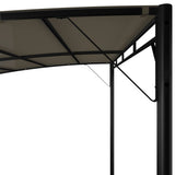 Garden Sunshade Awning 9.8'x9.8'x8.4'Taupe