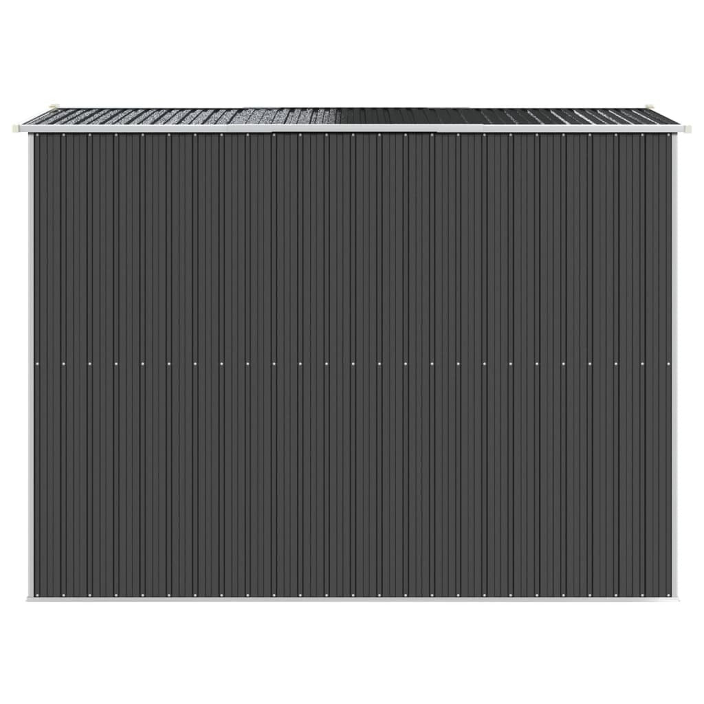 Garden Shed Anthracite 75.6"x107.9"x87.8" Galvanized Steel