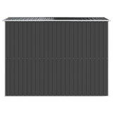 Garden Shed Anthracite 75.6"x107.9"x87.8" Galvanized Steel