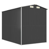 Garden Shed Anthracite 75.6"x107.9"x87.8" Galvanized Steel