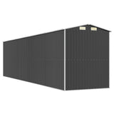 Garden Shed Anthracite 75.6"x303.9"x87.8" Galvanized Steel