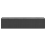 Garden Shed Anthracite 75.6"x336.6"x87.8" Galvanized Steel